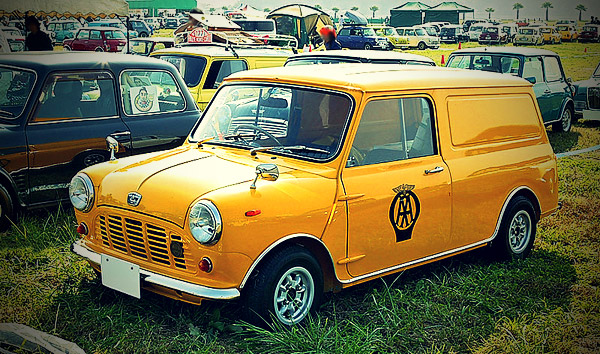 Austin Mini Van The Automobile Association livery