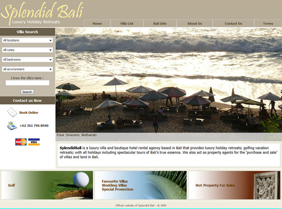 Splendid Bali - Luxury Holiday Retreats