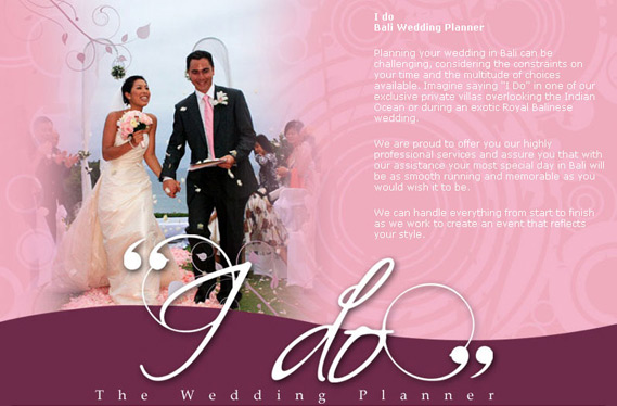 I Do - Bali Wedding Planner