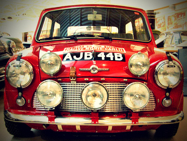 1965 Monte Carlo Rally winner: 1964 Morris Mini Cooper S