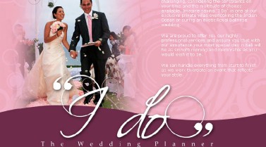 I Do – Bali Wedding