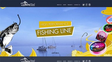 Responsive onepage style – Duraking Fishing