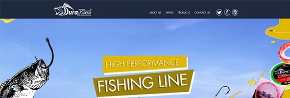 Responsive onepage style – Duraking Fishing